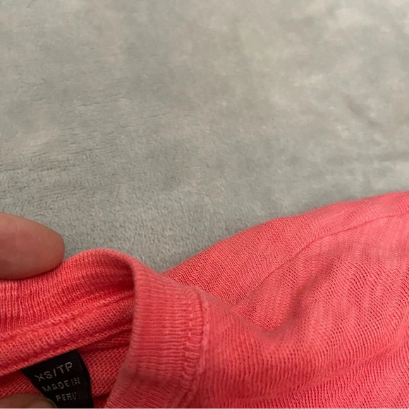 ATM Anthony Thomas Melillo Pink/White Ombre Slub Jersey Boyfriend Tee - 27322 - Picture 7 of 11